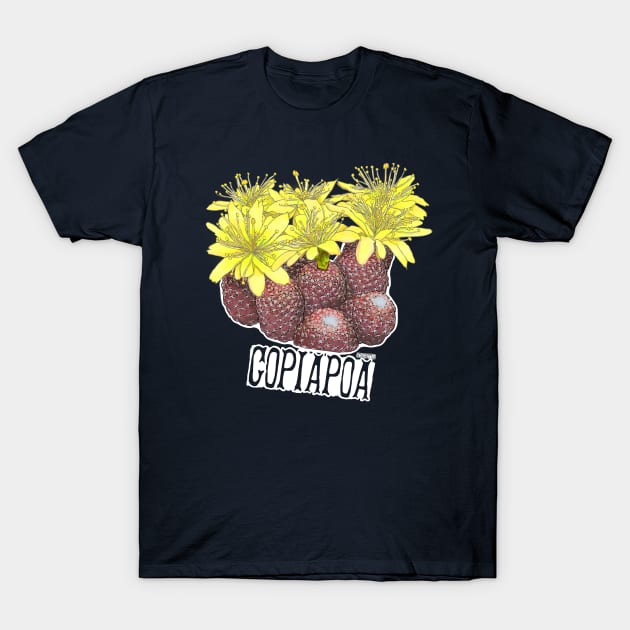 Copiapoa Sp. #2 By AgaCactus T-Shirt by AgaCactus